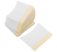 Mipcase 40pcs Organic Cotton Eye Pads for Eyelash Extensions Removal, Non-woven Lash Extension Remover Pads with Isolation Design, Suitable for Salon and Personal Use