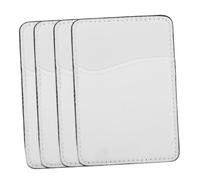 Mipcase 4pcs Adhesive Phone Wallet Sleeve Self Adhesive Card Holder for Credit Cards Easy Installation Broad Compatibility Stylish Accessory for Various Smartphone Models