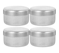 Mipcase 4pcs Aluminum Weighing Box for Soil Sampling and Storage