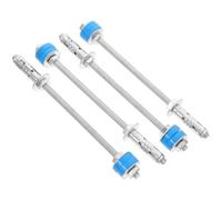 Mipcase 4pcs Galvanized Iron Wedge Anchors Hanger for Central Air Conditioning Indoor Unit Duct Dampening System Equipment Mount Noise Control