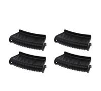 Mipcase 4pcs Silicone Pot Handle Covers with Insulation and Oil-Resistant Features, Heat Resistant Pan Side Handle Sleeves for Kitchen Cooking Safety and Comfort