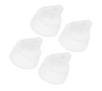 Mipcase 4pcs Silicone Waterproof Rotary Knob Covers for Stove and Microwave Button Protection, 22mm Mounting Hole, Dustproof and Oil Resistant Caps for Industrial Devices and Laboratories