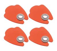 Mipcase 4pcs UV Nail Lamp Shield Cover for Manicure Light Curing, Acrylic and Silicone Material, Easy to Clean and Removable, Suitable for Nail Salons and Studios, Eye Protective Blocking