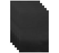 Mipcase 5 Sheets Flexible Adhesive Magnetic Sheets A4 Size 0.5mm Thick Peel and Stick for Home Fridge Magnets and Craft Supplies