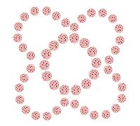 Mipcase 50pcs Volcanic Rock Aromatherapy Beads 6mm-20mm Essential Oil Diffuser Stones for Jewelry Making, Versatile Stylish Design for Car and Home