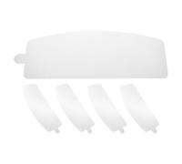 Mipcase 5pcs 0.5mm Thick Sandblasting Hood Outer Lens Protective Cover Replacement for Welding and Grinding Helmet Visor, Safety Protective Lens for Sandblasting Equipment Use