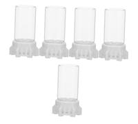 Mipcase 5pcs Ants Farm Accessory 20ml Ant Nest Water Feeders Special Designed Ant Waterer Cup for Ants Easy to Handle