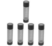 Mipcase 5pcs Aquarium Filter Tube Metal Aquarium Filters for Shrimp Tank Easy Clean Design