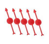 Mipcase 5pcs Arrow Plastic Game Arrows Rotating Turntable Diy Board Game Accessories for Commercial Exhibitions and