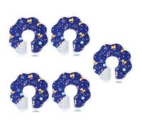 Mipcase 5pcs Cat Cone Alternative Soft Kitten Collar Prevent Licking Biting Perfect for