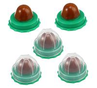 Mipcase 5pcs Cat Snacks Candy Catnip Licking Ball Pet Catnip Cat Treats Fish Glue Formula