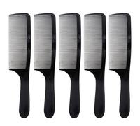 Mipcase 5pcs Curved Clipper Combs for Professional at Home Use, Abs Material Hairdressing Tools with Ergonomic Design that Fits Head Shape and Will Not Hurt Scalp