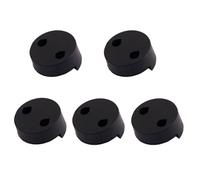 Mipcase 5pcs round Rubber Violin Mute for Violin Practice Silencing Performance and Anti-skid Features for Volume Control and Quiet Practice Sessions