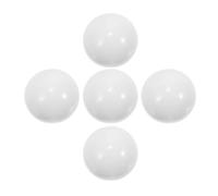 Mipcase 5pcs White 14mm Roulette Wheel Beads Replacement for 12-16 Inch Roulette Table Game Accessories Suitable for Home, Festival, and Bar Game Props