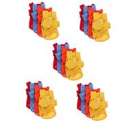 Mipcase 5sets Fashionable Dog T-shirt Breathable Pet Shirt Portable Reusable Dog Outfit 4pcs*5