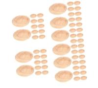Mipcase 5sets Garden Birdhouse Kit Bird Nest Decorations for Easter Artificial Bird Nests for Cages Micro Landscape Ornament 12pcs*5