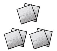 Mipcase 6pcs Reptile Heat Pad Insulation Mat for Terrarium Warmer for Snakes Lizards Frogs Tortoises and Pets Comfortable Heating for Cold Weather