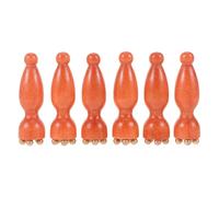 Mipcase 6pcs Wooden Eye Massage Stick Set Facial Acupressure Guasha Tool for Muscle Relaxation and Eye Fatigue Relief Natural Rosewood Beauty Massager for Skin Care and Face Sculpting