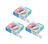 Mipcase 750pcs White Round Hole Reinforcement Stickers for Paper Products and Books, Self-Adhesive PVC Circles with Ultrathin Material and Strong Adhesion, for Office and School Use