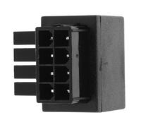 Mipcase 8-pin CPU Power Connector Adapter for Efficient Cable 90 Degree Angled Tool Free Installation, Secure Fit Plastic and Alloy Material, Space-saving Design for Desktop Platforms