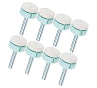 Mipcase 8pcs Gate Replacement Threaded Spindle Rod Screw Bolts Kit and Pets Safety Gates, Adjustable Size with Steel and Pvc Material, Versatile Design for Home Use