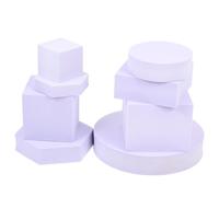 Mipcase 8pcs Three-dimensional Props Photography Supplies Foams Material Beautiful Appearance Fine Craftsmanship Easy to Carry Easy to Use Desktop Office Accessories