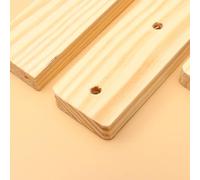 Mipcase Adjustable Wooden Cross Stitch Holder Frame, Pinewood Cross Stitch Lap Frame Stand for Embroidery and Tapestry Craft, Suitable for Needlework and Sewing Projects