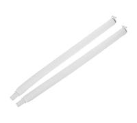 Mipcase Air Conditioner Drain Hose Replacement Resists Kinks and Collapses 2pcs White Plastic Pipe with 0.63 Inch Outer Diameter for Portable and Indoor Ac Units for Efficient Home