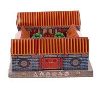 Mipcase Ancestor Worship Paper Villa 3d Ghost Paper House Decoration for Festival Sacrifice and Tomb Sweeping Rituals