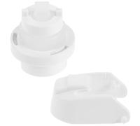 Mipcase Automatic Toothpaste Squeezer Replacement Pump and Push Rod Kit, Silicone Dispenser Parts 4cm, Spare Tube Squeezer Repair Accessories for Bathroom Use