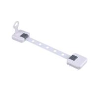 Mipcase Baby Proof Cabinet Locks White Self-Adhesive Safety Straps for Refrigerator Doors and Drawers Preventing Baby's Fingers Being Caught Multi-Purpose Child Safety Lock