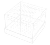 Mipcase Barley Worm Breeding Box Crickets Keeper for Reptiles Spider Enclosure Habitat Boxes Containers Lids for Food Cricket Cage Sea Monkey Tank Jumping Spider Habitat Leopard Gecko Acce