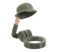 Mipcase Beverage Bottle Stoppers Beverage Bottle Stopper Soldier-Shaped Unique Design for Enthusiasts and Parties Green Easy to Use Compatible with Standard Beer Bottle Necks