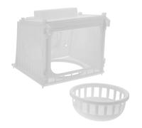 Mipcase Bird Nest Nesting Box Parrot Breeding Mating Box Sturdy Plastic Bird House Easy Cleaning Maintenance Bird Houses for outside