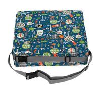 Mipcase Boys and Girls Dining Cushion 5 Green Chair Pad Sturdy Anti-Recovery Box Cloth Comfortable Seat Pad Easy to Clean Heightening Cushion for Infant and Baby Home Use