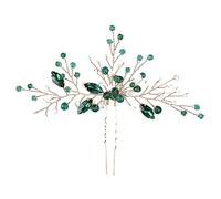 Mipcase Bridal Hairpin U Shaped Hair Accessories for Weddings Rhinestone Hair Stick for Brides and Bridesmaids Elegant Hair Decoration