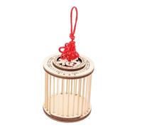 Mipcase Cage Cloche Hotels Frog Cage Quail Cage Cricket Cage House Reptile Enclosures Plant Support Netting Bird Hangers Cages Khaki Bamboo