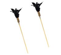 Mipcase Cat Toy Set 2pcs Cat Pole Interactive Pet Toy Kitten Teaser for Active Play