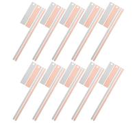 Mipcase Copper Zinc Electrode Strips Compatible Terminal Blocks and Current Meters 40pcs Conductive Metal Strips for Electroplating for Science Classroom and Student Lab Experiment