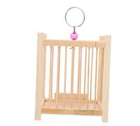 Mipcase Cute Cage Bamboo Carrying Cage Boys and Girls' Observation Toy Handmade
