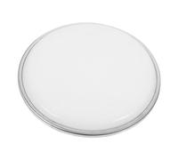 Mipcase Double-layer 6-inch Milky White Replacement Drum Skin for Snare and Tenor Drums Semi-oil-coated Percussion Drumhead Suitable for Jazz Instruments