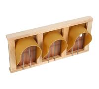 Mipcase Elegant European Design Wood and Abs Pigeon Cage Door for Racing Pigeons with Sturdy Longterm Reliability Easy Installation Suitable for Birdcage Entrance