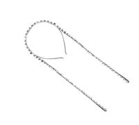 Mipcase Elegant Rhinestone Headband Shiny Tassel, Zinc Alloy Material, Matches Hair Styles for Graduation Time and Christmas Accessories for Women and Little Girls