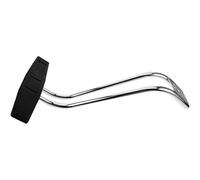 Mipcase Ergonomic Stainless Steel Footrest Pedal for Salon Chair with Safety and Stability, Deluxe Comfort Foot Rest for Barber and Beauty Chairs, Suitable for Professional Salon Use