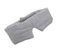 Mipcase Eye Shades Sleep Mask Breathable Cotton Grey Blocks Light for Daily Life Comfortable Rest for Women Partners of Late-Night Tv Watchers