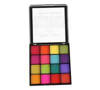 Mipcase Eyeshadow Palette Pearlescent Glitter Matte Eyeshadow Palette Bright Eye Shadow for Halloween Makeup Festival Face Paint