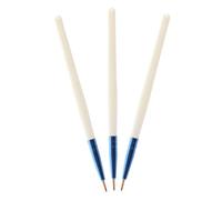 Mipcase Fine Point Eyeliner Brush Set with Soft Bristles 3pcs for Precise Eyeliner Application and Eyeshadow Detailing, Plastic and Polyester Makeup Accessories for Eye Makeup
