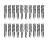 Mipcase Flat Head Screws 7.5x2mm 20pcs Clarinet Maintenance Metal Replacement Parts for Woodwind Instrument Repair Suitable for Professional Players and Repairers