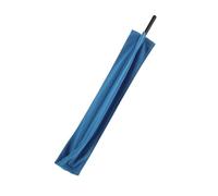 Mipcase Flute Cleaning Cloth with Abs Probing Rod for Instrument Maintenance, Blue Microfiber Musical Instrument Cleaning Cloth Suitable for Flute and Saxophone Care