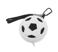 Mipcase Football Quick Access Change Pouch with Zipper Coin Purse Keychain PVC Sports Team Keychain with Sporty Design for Backpack Football Fans Accessory for Occasions